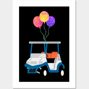 Golf Birthday Party Posters and Art